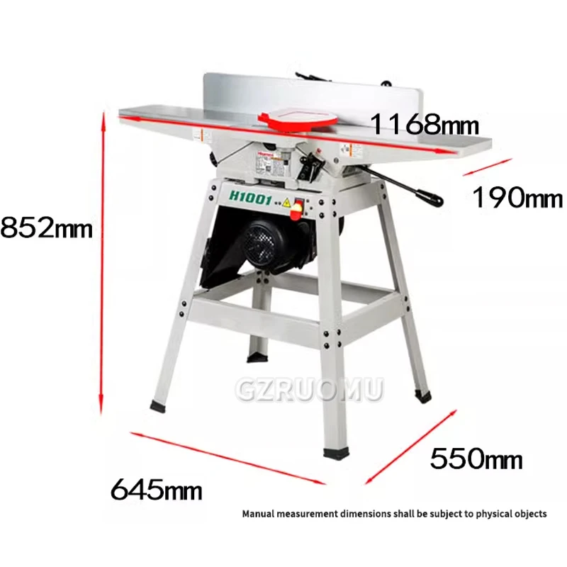 Woodworking Thicknesser - Cepilladora de Mesa de 6 Pulgadas