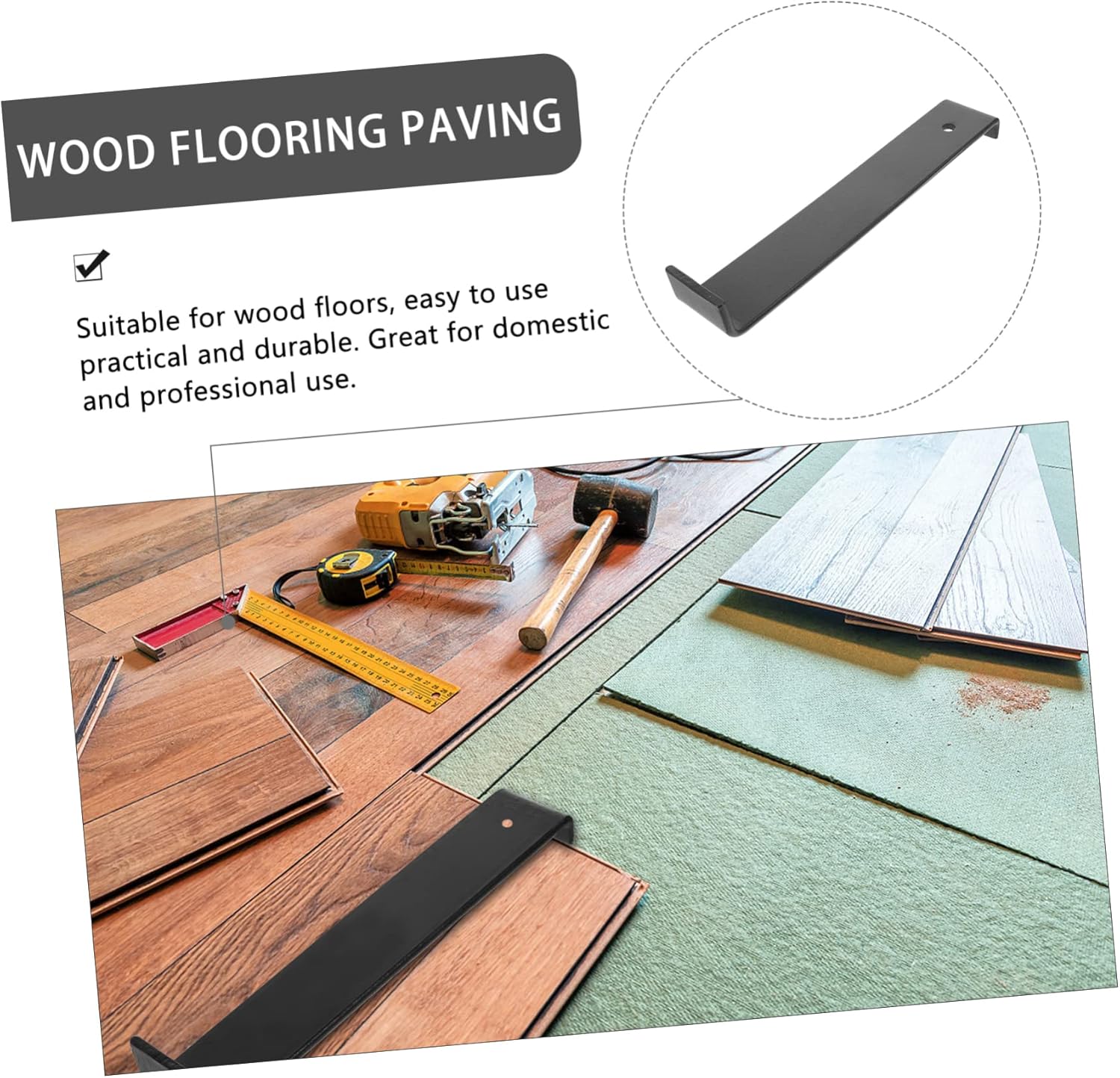 Woodworking Kits - Juego de Herramientas para Instalar Pisos,