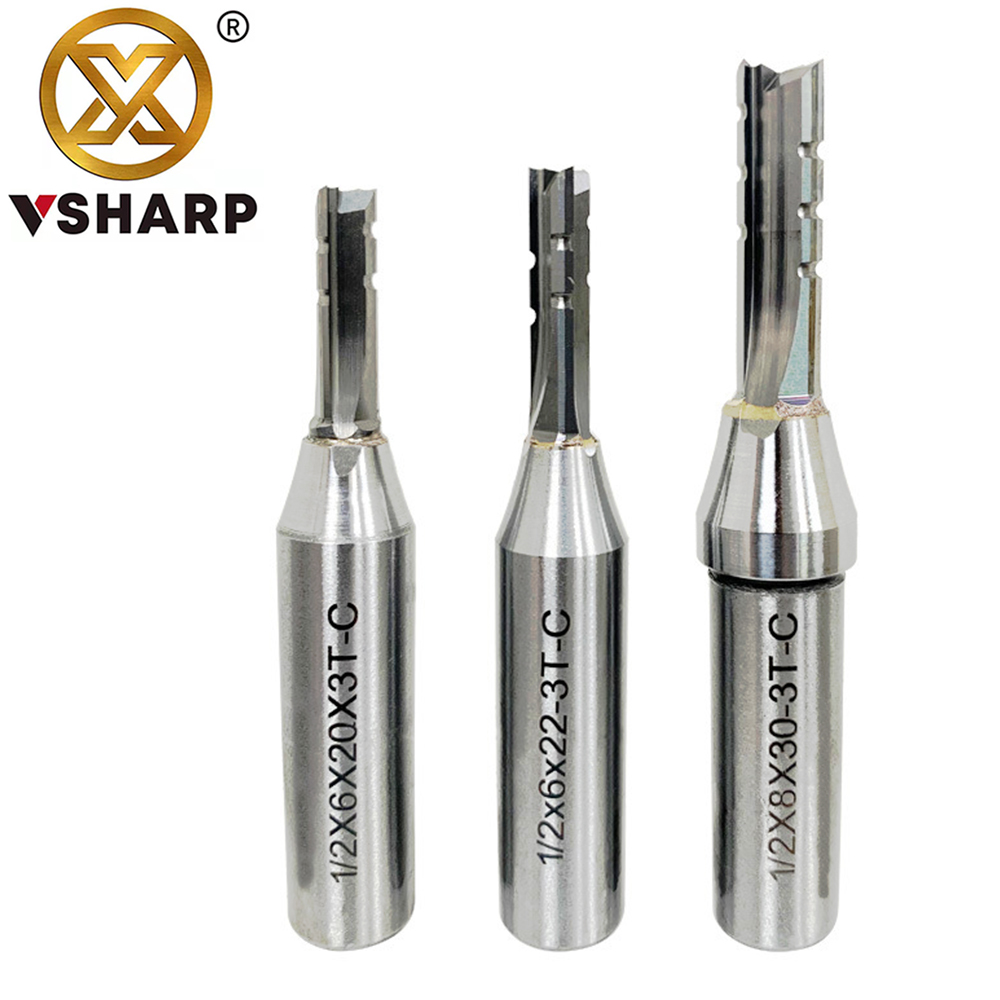 Woodworking Quote - Vsharp-broca de corte recta TCT de