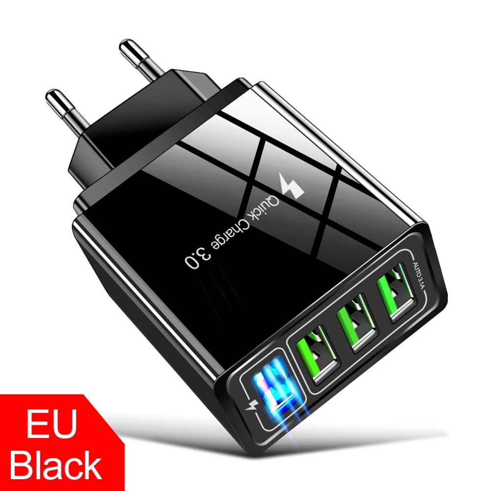 Woodworking Qc - Cargador Rápido QC 3.0 con LED,