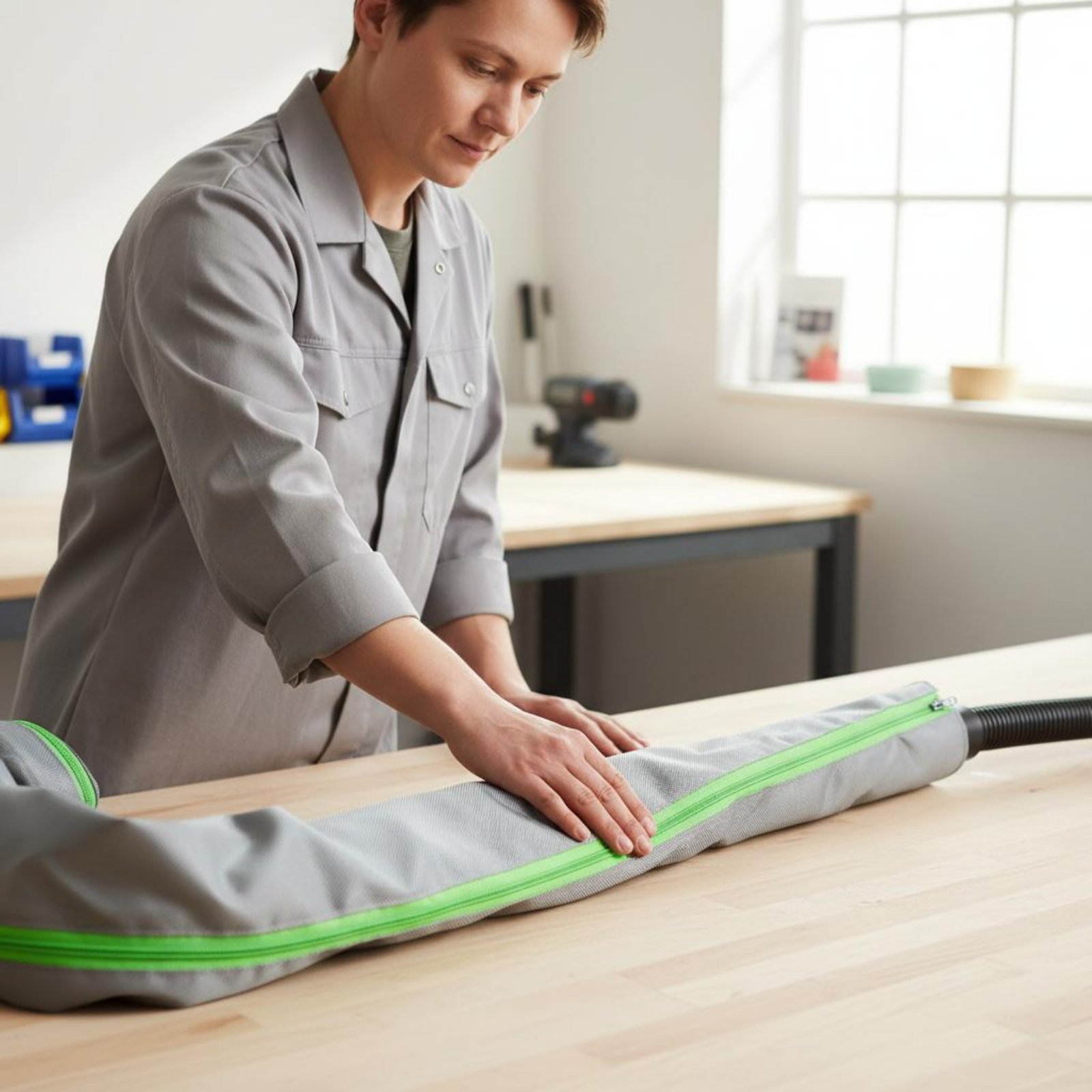 Woodworking Workshop Design - Funda Protectora Impermeable para Manguera de