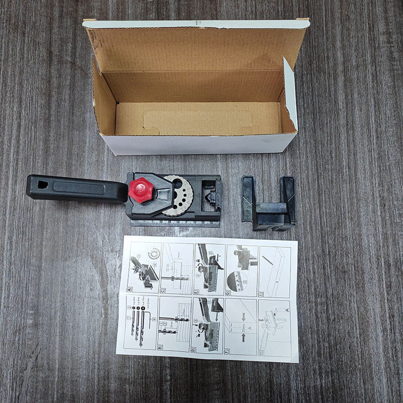 Woodworking Workshop Design - Guía ajustable para taladro de carpintería,