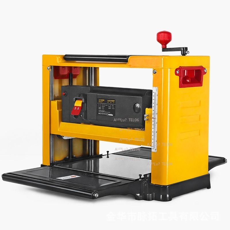 Woodworking Thicknesser - Cepilladora de madera pequeña de sobremesa,