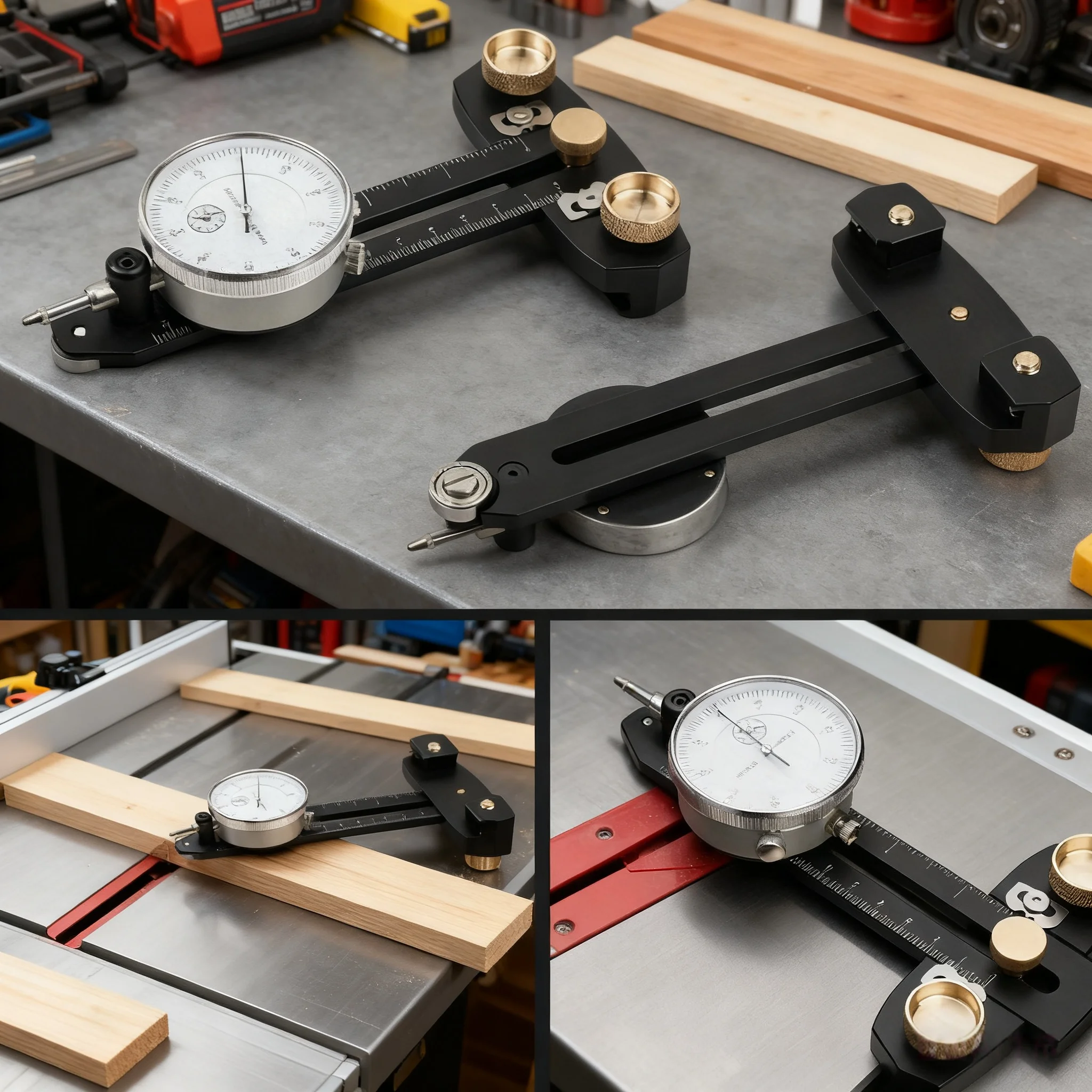 Alineador Preciso de Hojas de  - Woodworking Kickback reseña y precio