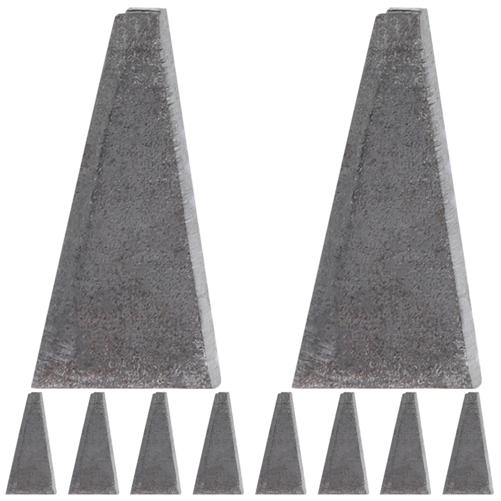 10 piezas Cuña Triangular para - Wooden Mallet Carving reseña y precio