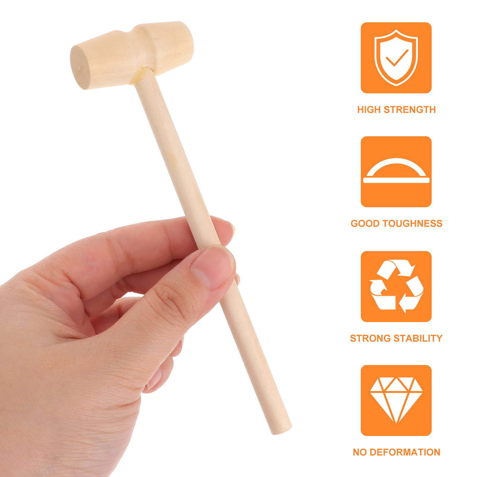 20 piezas de mini martillos de - Wooden Mallet Carving reseña y precio