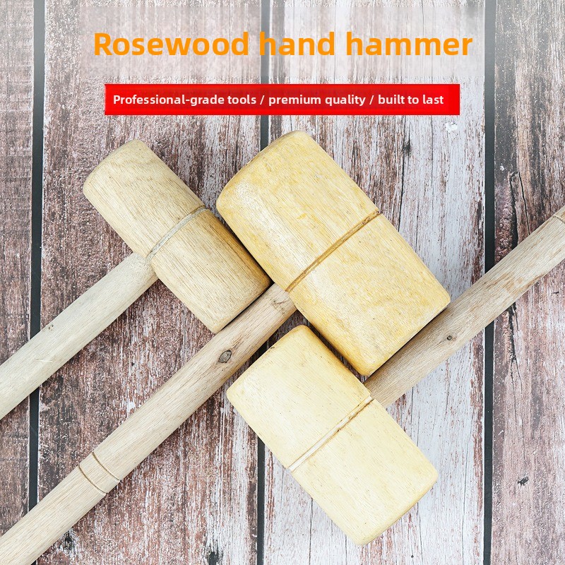 Mazo de madera con mango, mazo - Wooden Mallet Carving reseña y precio