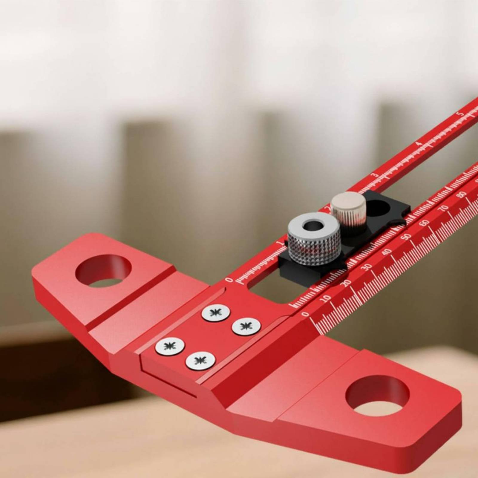 Regla en T para taladrar, guía - Woodworking Workshop Design reseña y precio