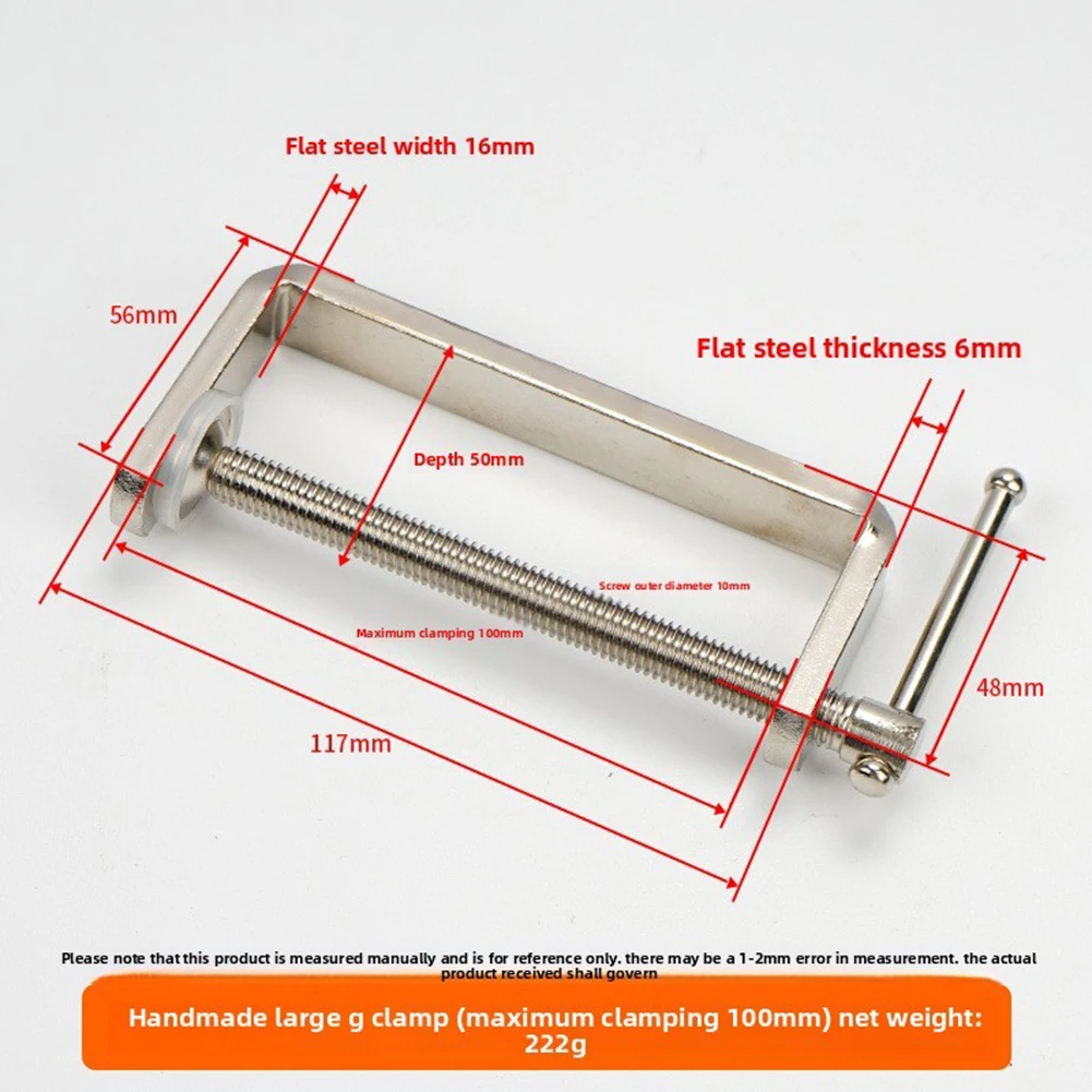 Abrazadera en G de Alta Resist - Woodworking Workshop Design reseña y precio