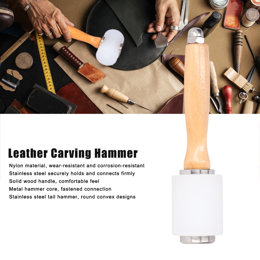 Martillo para tallar cuero de  - Wooden Mallet Carving reseña y precio