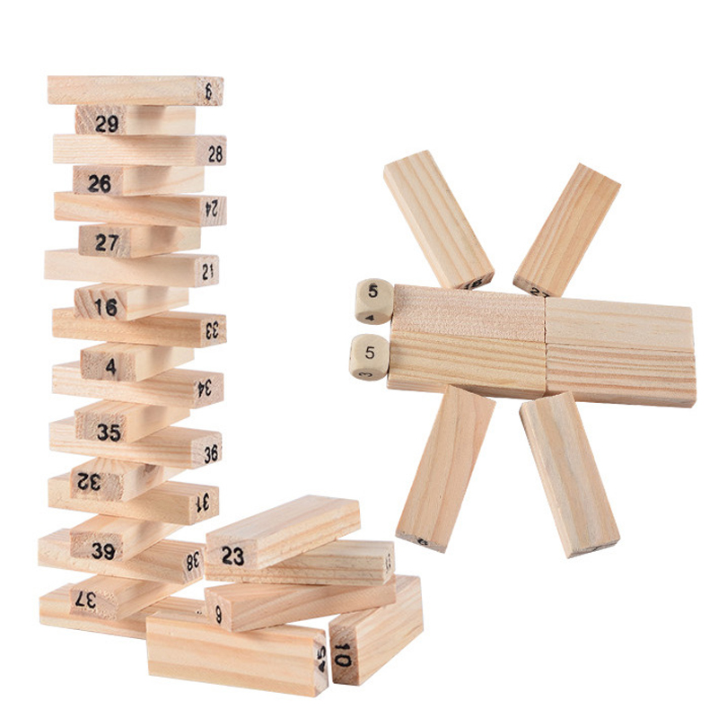 Juguete de bloques de construc - Woodworking Domino reseña y precio