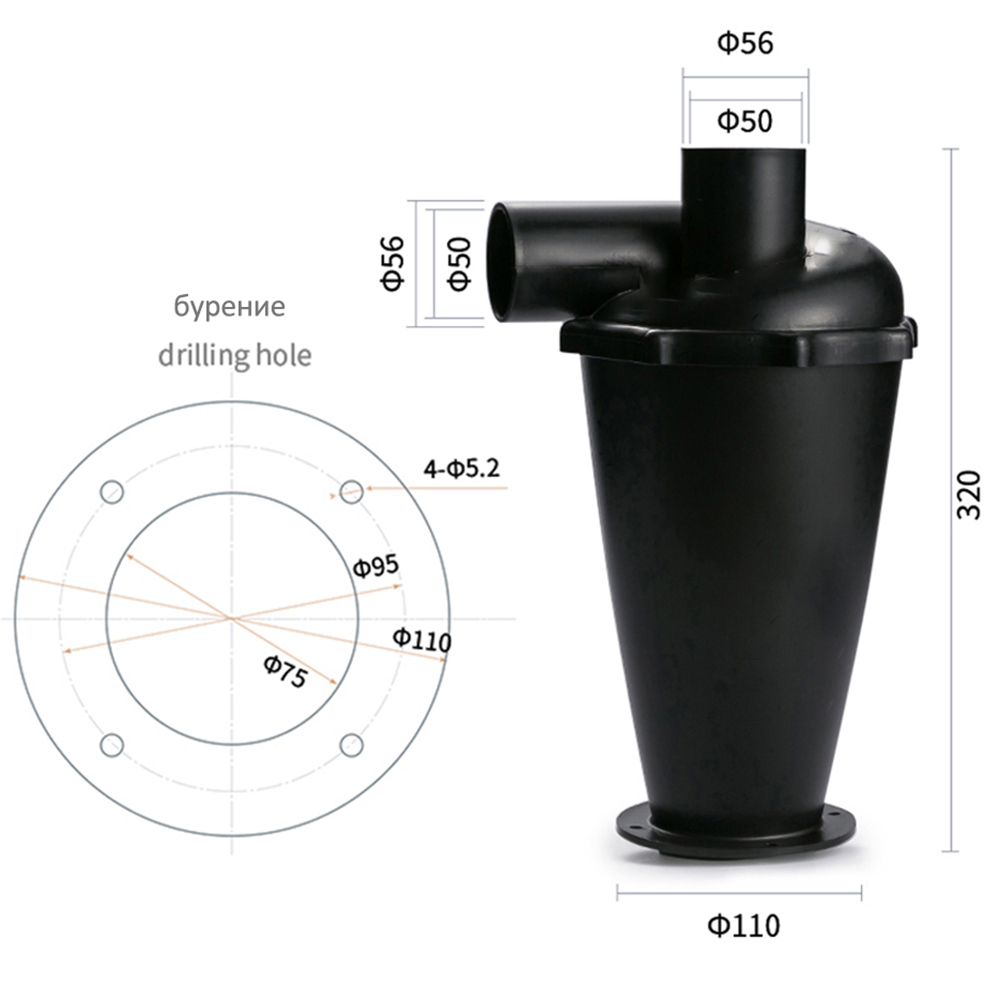 Aspiradora Turbo, filtro para  - Woodworking Vacuum System reseña y precio