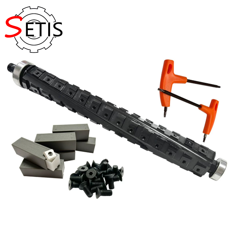 Cabezal de corte en espiral pa - Woodworking Thicknesser reseña y precio