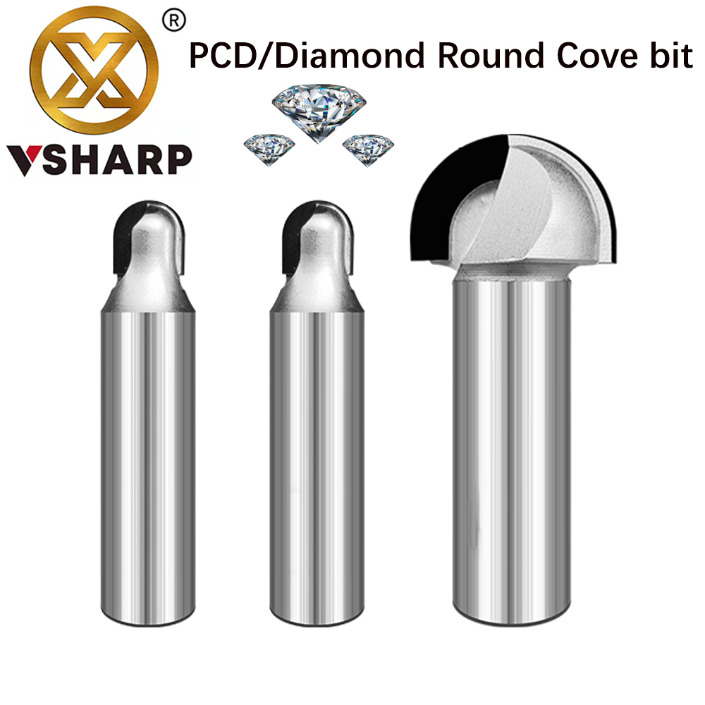 Vsharp PCD-broca de enrutador  - Woodworking Quote reseña y precio