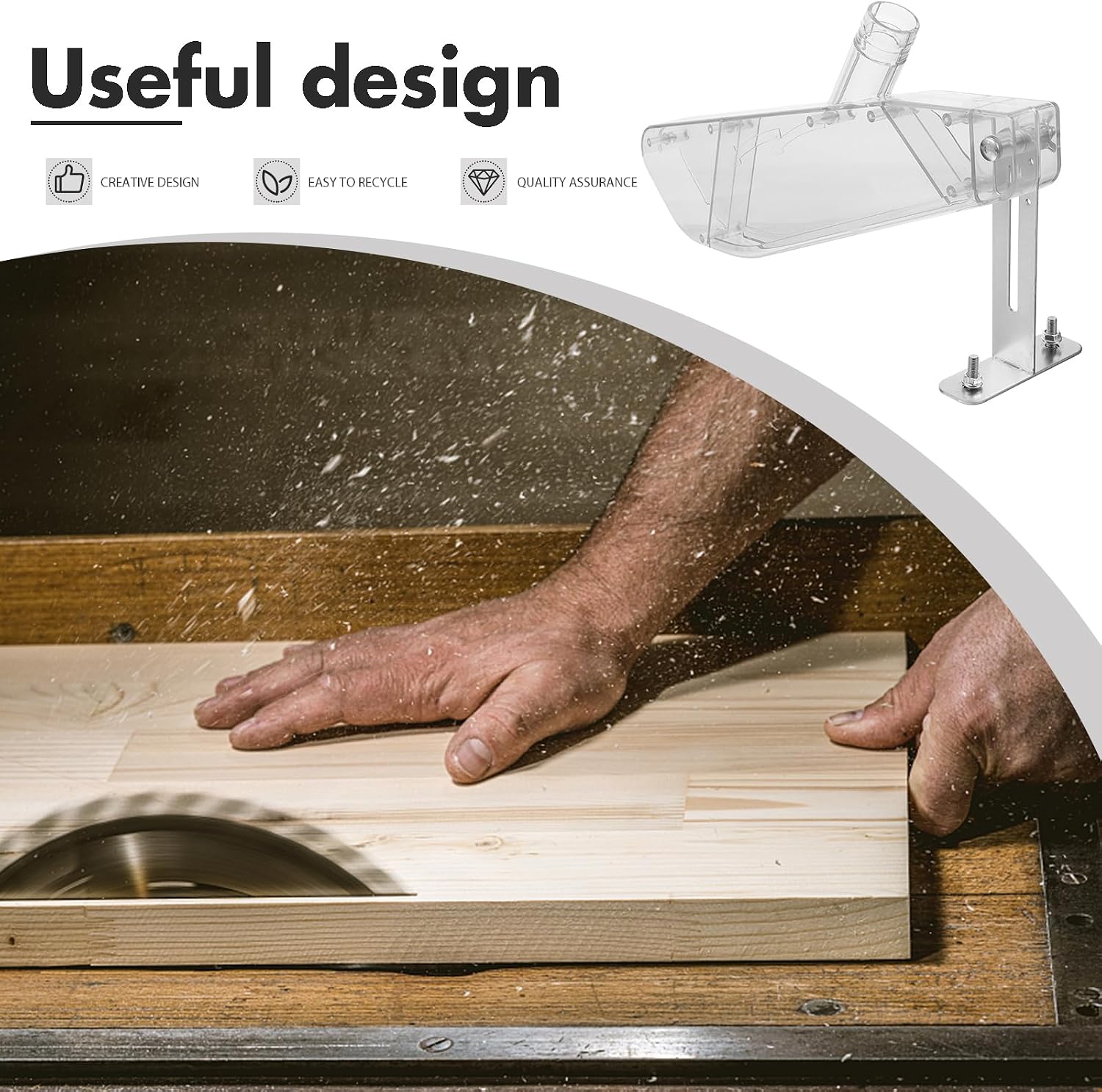 Cubierta Protectora Transparen - Woodworking Vacuum System reseña y precio