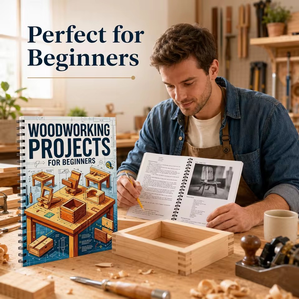 Planos de Carpintería Fáciles  - Woodworking Ideas For Adults reseña y precio